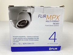 FLIR MPX ME363 3.6MM 4MP HD IR IP66 SECURITY DOME CAMERA WHITE WEATHERPROOF NEW!