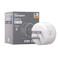 SONOFF 4PCS S41S Smart Wifi Plug Matter Smart Outlet Wireless Socket APP Control