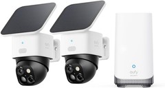 eufy SoloCam S340 2-Cam Kit HomeBase S380 Solar Wireless Outdoor Camera Wi-Fi