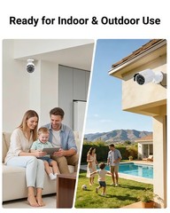 1080P HD Hybrid 4-in-1 Security Camera Outdoor, Night Vision, IP66 Weatherpro…