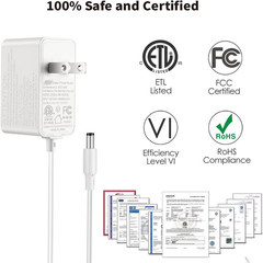 10FT/3M Replacement 9V Power Supply Compatible with TP Link Tapo Camera C100 C20