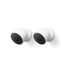 Google Nest Cam Outdoor or Indoor, Battery – 2nd Generation – 2 Count