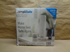 SimpliSafe 7 Piece Wireless Home Security System Open Box Smart Alarm