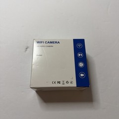 Wi-Fi IP/Network Surveillance Camera, Color, White/Blue, HD Video