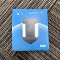 Ring Spotlight Cam Plus, Battery – Black
