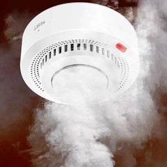 Tuya Smart WiFi Smoke Sensor Fire Protection 85dB Sound Security System ControCd