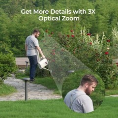 Reolink 4K 8MP PTZ WiFi Security Camera 3X Optical Zoom Spotlight E1 Outdoor Pro