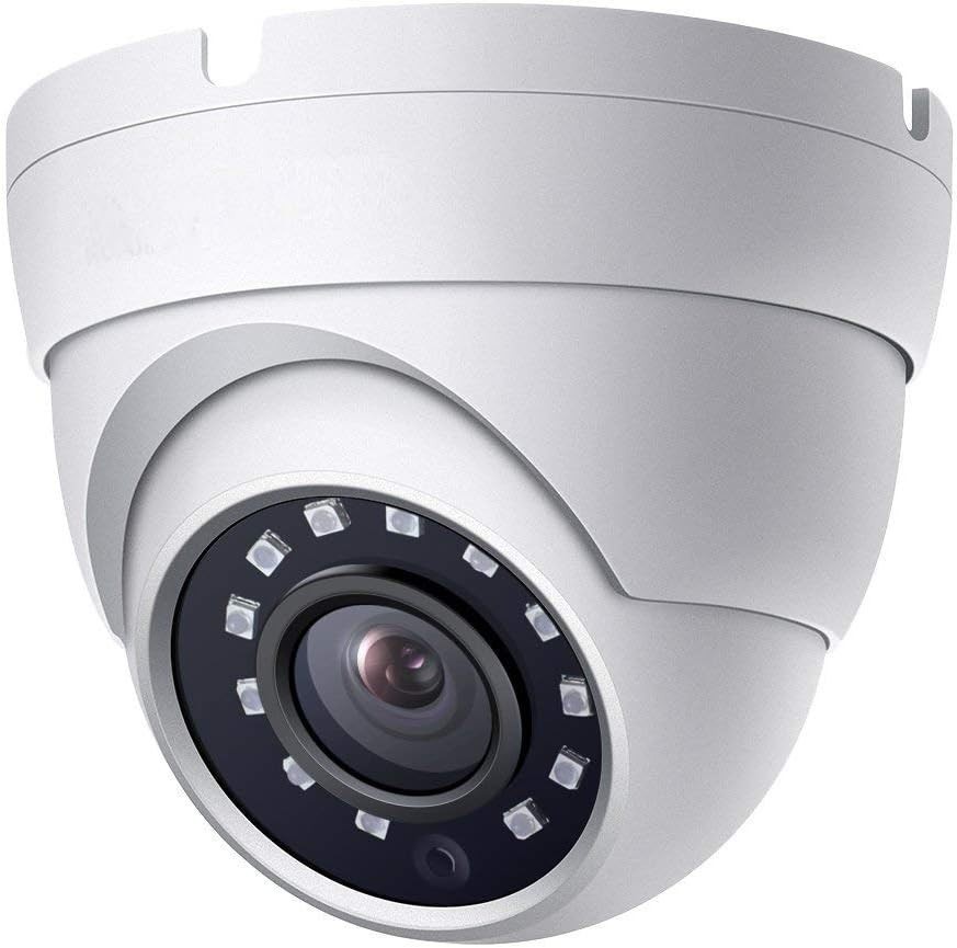 8MP Dome TVI AHD CCTV 4IN1 Security Camera 65ft Night Vision Metal Housing 2.8mm