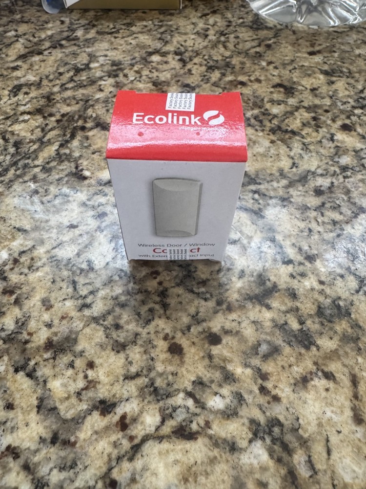 Ecolink WST-232 Door & Window Sensor With External Contact Input – White