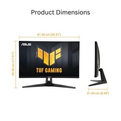 Asus Tuf Gaming 27 1440P Monitor Vg27Aqm5A – Qhd 2560X1440 300Hz Ips Extreme