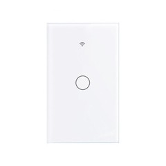 1 Gang 2.4GHz Wi-Fi Smart Wall Touch Switches Remote Control Smart Life/Tuya App