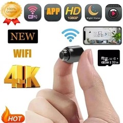 1080P Mini Camera WiFi HD IP Camera Camcorder Home Security Cam + 32GB SD Card