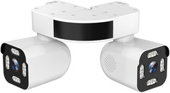 Dual Lens Outdoor Cameras 2.5K/5MP House Cameras Wired Plug-in | Wireless WiFi C