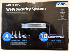 Night Owl Wi-Fi Security System With 4 IP 1080p Surveillance Camera NEW SEALED