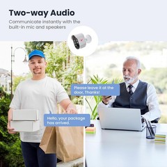 Rechargeable 1080p Wireless Camera with Night Vision & Cloud Storage Essentials