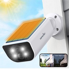 Wansview Wireless Security Camera Outdoor 2K Solar Powered WiFi Human Detection
