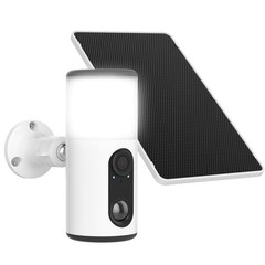 ARCCTV Wireless Floodlight Security Camera Solar Powered WiFi Color Night Vision