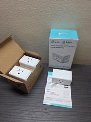tp-link Kasa Smart Wi-Fi Plugs (Lot Of 3) HS103P2 + KP115 Smart Home Outlet