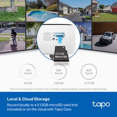 TP-Link – Tapo Solar-Powered Wireless Security Camera Kit with Live View, Wor…