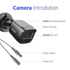 ANNKE 3K Lite 8CH DVR FHD 1080P CCTV Security Camera System Outdoor AI Detection