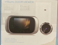 Visual Door Viewer. Memory Inside, Lcd Color Screen, Wide Vision Angle.