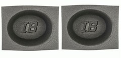 6″x9″ Foam Speaker Baffles Universal for 6×9″ Car Audio 4″ Deep IBBAF69