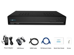 REOLINK 8CH Network Video Recorder for Home Security Camera System, Only Work…