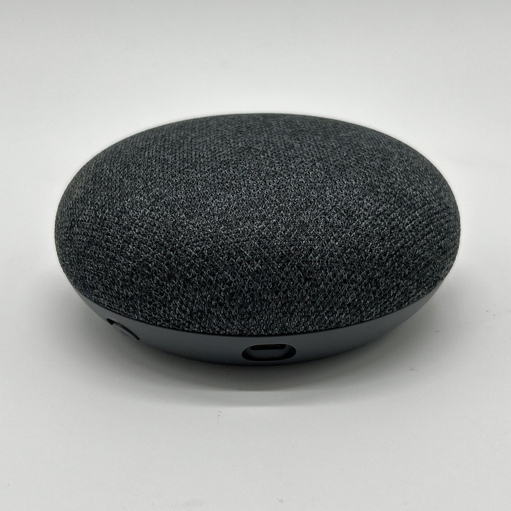 Google Nest Home H0A Model Smart Speaker Assistant WORKS – No Power Cable Grey