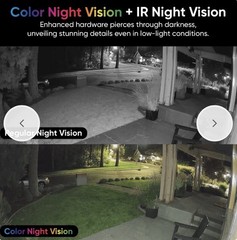 Wyze Solar Cam Pan 2K Color Night Vision 360 Pan/Tilt Wi-Fi Solar/Battery