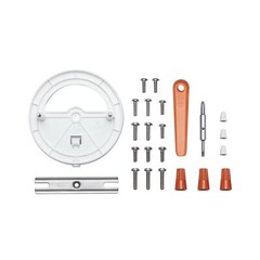 Kit De Piezas De Repuesto Para Floodlight Cam Wired Plus, Blanco