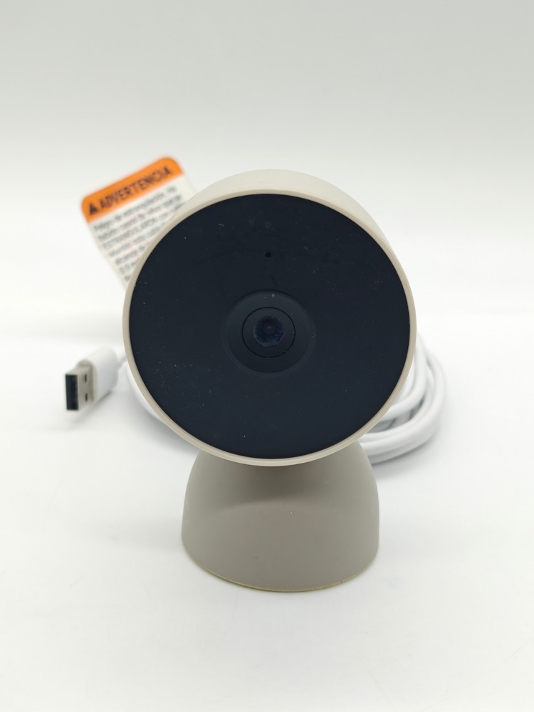 Google Nest Cam 2nd Gen Indoor Security Camera 1080p HD Wi-Fi Linen Tested