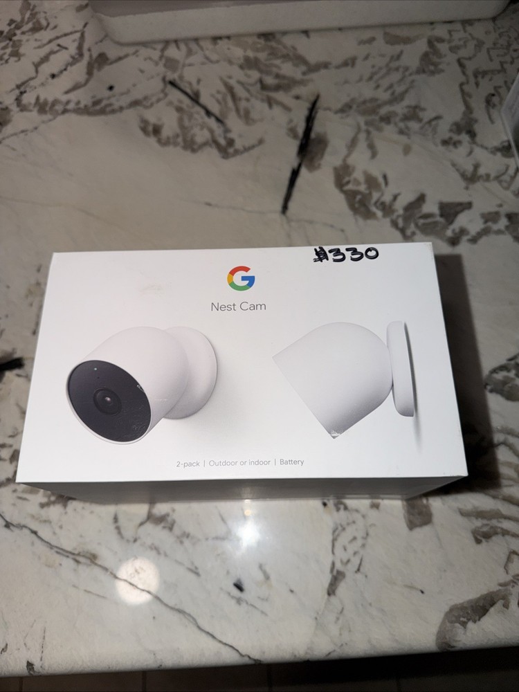 Google Nest Cam GA01894-US camera – White (G3AL9)sealed 🔥