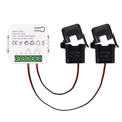 Smart Life Wifi Energy Bidirection Meter Single Phase with Buzzer Overload Alarm