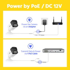 ANNKE 8MP POE 4K Security IP Camera C800 Outdoor Color Night Vision IP67
