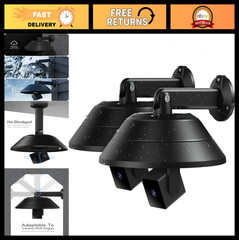 2 Pack Weatherproof Wall Mount for WYZE Cam V4/V3/V2/V1, Blink Mini, Eufy Cam E2