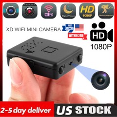 2024 Smart Mini WiFi Camera Wireless 1080P HD Night Cam USB Charge Home Security