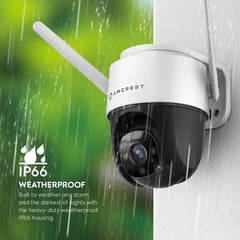 4MP Outdoor PT WiFi IP Camera Pan Tilt Zoom 16x SmartHome WiFi Camera Security