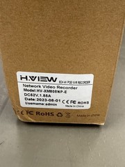 HView 8CH 4K POE NVR RECORDER