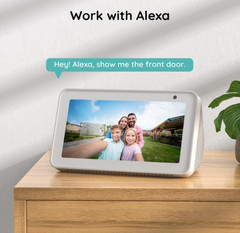 Videoportero WiFi 2K Inalámbrico con Vista 180°, Timbre y Detección IA, Nuevo