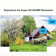 4MP 4CH DVR CCTV Security System 1080P Outdoor Camera Home Surveillance