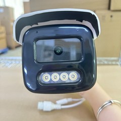 VIKYLIN 5MP Security Bullet IP Camera POE Mic Full Color Outdoor CCTV US 3.6mm