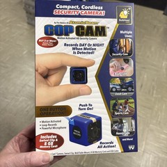 Atomic Beam Cop Cam Mini Security Camera Body Cam Dash Cam w/ Clip, Sealed