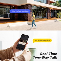 ANNKE 4K 8MP Full Color POE IP Security Camera 4X Optical Zoom Two Way Audio AI