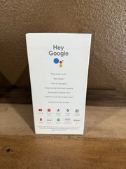 Google Nest Hub 2nd Gen Chalk White 7-inch Smart Display GAO1331-US New Sealed