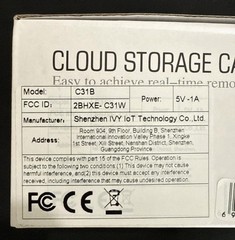 CLOUD STORAGE Wi-Fi camera Intelligent Camera High Resolution NEW