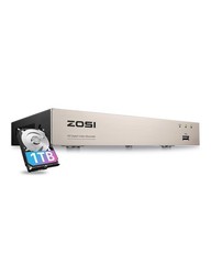 3K Lite 8 Channel Hybrid 4 in 1 HD TVI CCTV DVR, AI Human/Vehicle Detection, …