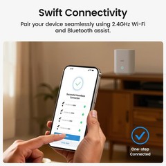 AOSU Solar Security Camera Outdoor Wireless Home Surveillance works with Alexa