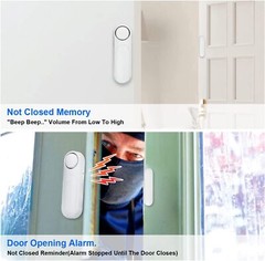 KERUI Wireless Home Window/Door Sensor Magnetic Burglar Security Alarm System