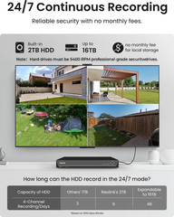 REOLINK 12MP Wired Security Camera System, 4Pcs H.265 12 Megapixel UHD Poe Surve