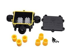 Junction Box Outdoor Waterproof IP68 3 Way Plug Line M25 Coaxial Cable